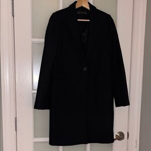 ZARA Elegant Black Women's Coat X-Small